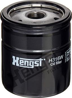 Hengst Filter H316W - Yağ filtresi parcadolu.com