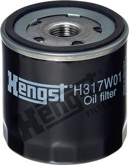 Hengst Filter H317W01 - Yağ filtresi parcadolu.com
