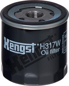 Hengst Filter H317W - Yağ filtresi parcadolu.com