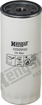 Hengst Filter H200W40 - Yağ filtresi parcadolu.com