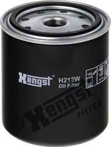 Hengst Filter H212W - Yağ filtresi parcadolu.com