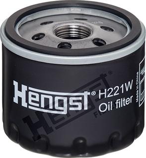Hengst Filter H221W - Yağ filtresi parcadolu.com
