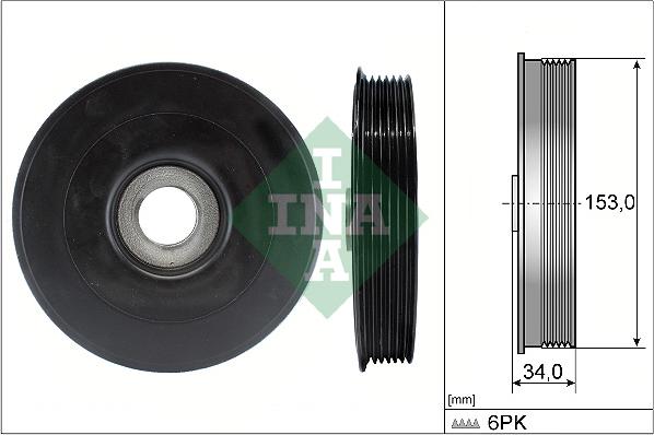 INA 544007910 - Krank Kasnağı parcadolu.com