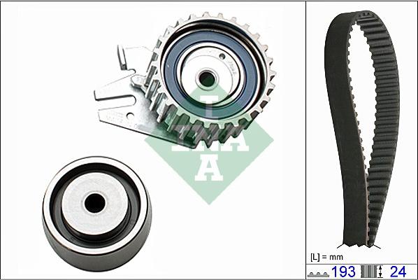 INA 530 0621 10 - Triger Kayışı Seti parcadolu.com