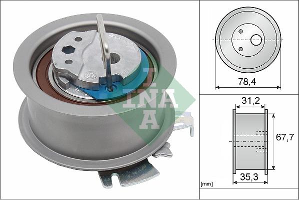 INA 531 0565 30 - Triger Gergi Rulmanı, Eksantirik Rulmanı parcadolu.com