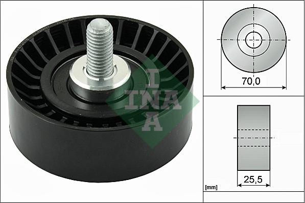 INA 532 0545 10 - Alternatör Gergi Rulmanı parcadolu.com