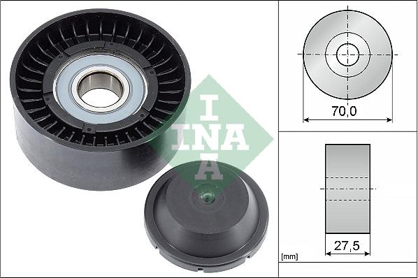 INA 532 0610 10 - Alternatör Gergi Rulmanı parcadolu.com