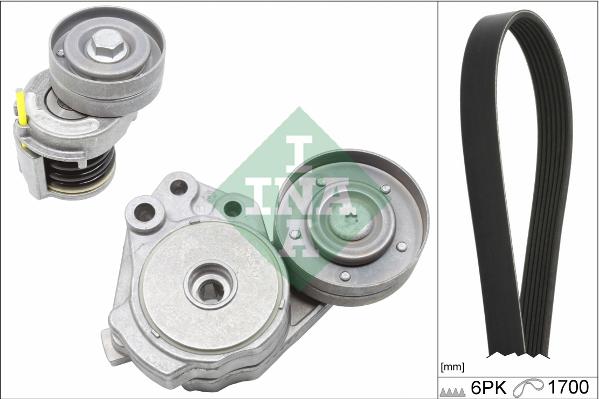 INA 529 0342 10 - V KAYIS SETI GOLF V 1.4TSI 06-08 JETTA III 1.4TSI 06-10 IV 11- TOURAN 1.4FSI 06-10 parcadolu.com