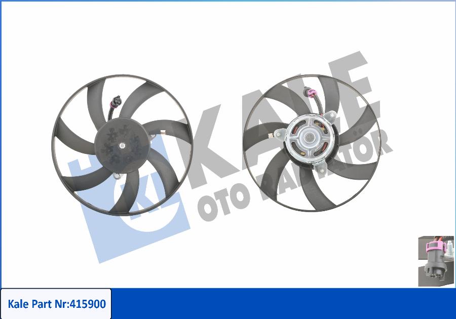 KALE OTO RADYATÖR 415900 - Fan Motoru, Motor Soğutması parcadolu.com