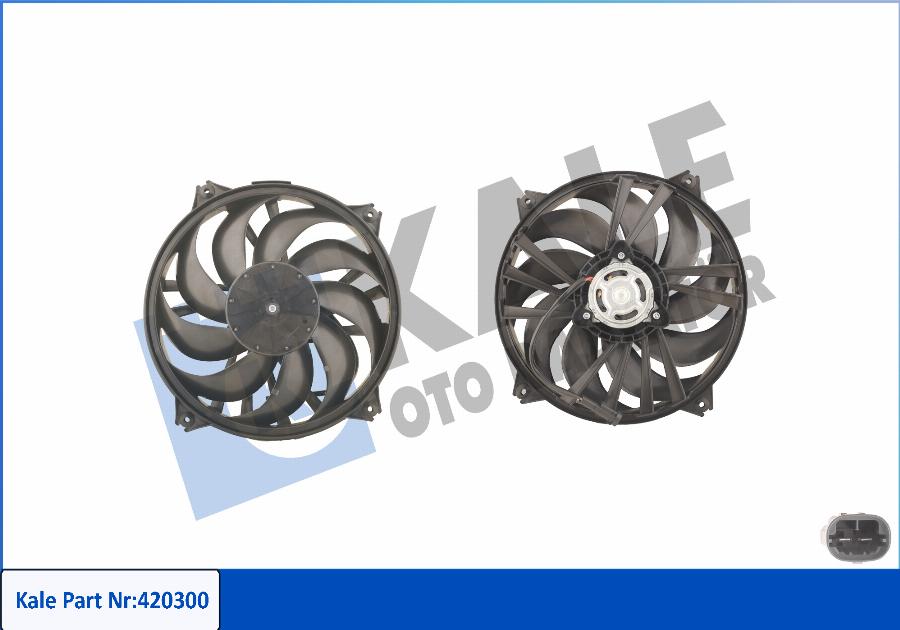 KALE OTO RADYATÖR 420300 - Fan Motoru, Motor Soğutması parcadolu.com