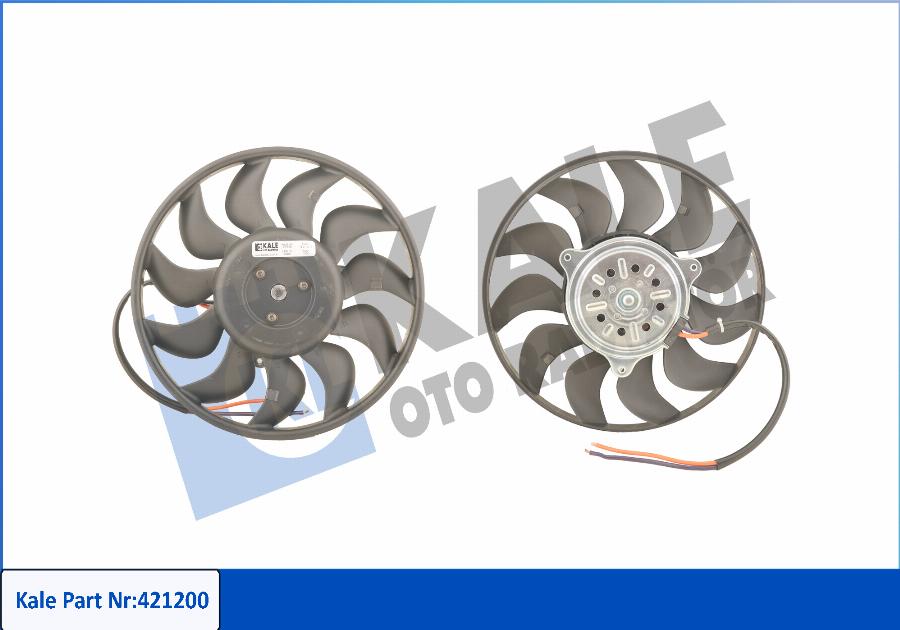 KALE OTO RADYATÖR 421200 - Fan Motoru, Motor Soğutması parcadolu.com