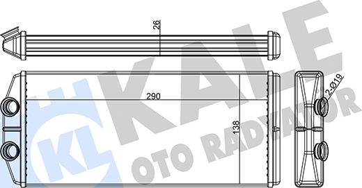 KALE OTO RADYATÖR 346490 - Kalorifer Radyatörü parcadolu.com