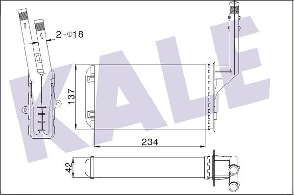 KALE OTO RADYATÖR 346275 - Kalorifer Radyatörü parcadolu.com