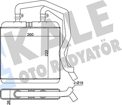 KALE OTO RADYATÖR 355285 - Kalorifer Radyatörü parcadolu.com