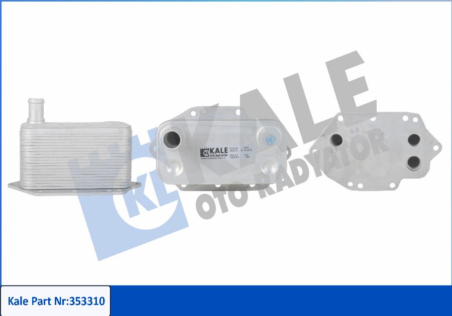 KALE OTO RADYATÖR 353310 - Motor Yağ Soğutucu parcadolu.com