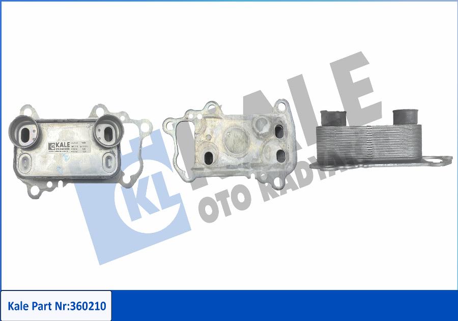 KALE OTO RADYATÖR 360210 - Motor Yağ Soğutucu parcadolu.com