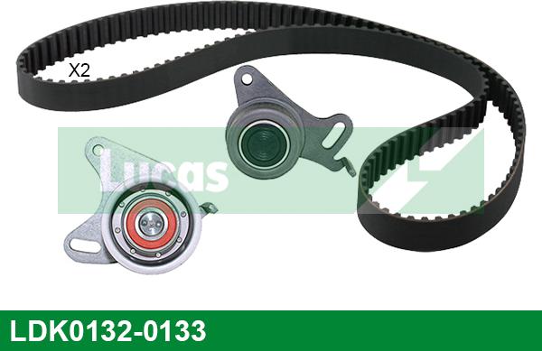 LUCAS LDK0132/0133 - Triger Kayışı Seti parcadolu.com