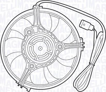 Magneti Marelli 069422467010 - Fan Motoru, Motor Soğutması parcadolu.com