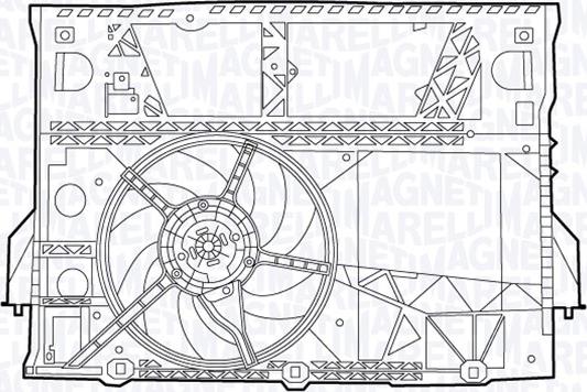 Magneti Marelli 069422547010 - Fan Motoru, Motor Soğutması parcadolu.com