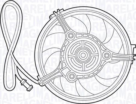 Magneti Marelli 069422528010 - Fan Motoru, Motor Soğutması parcadolu.com