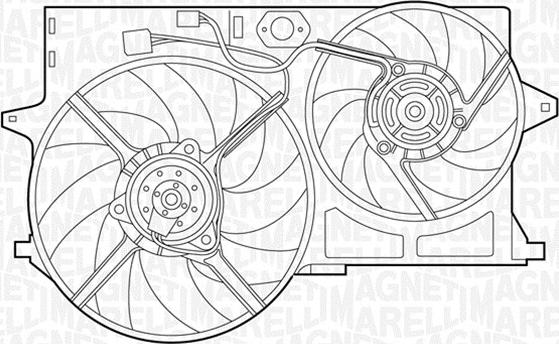 Magneti Marelli 069422299010 - Fan Motoru, Motor Soğutması parcadolu.com