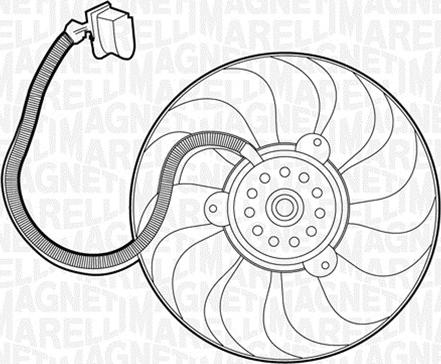 Magneti Marelli 069422261010 - Fan Motoru, Motor Soğutması parcadolu.com
