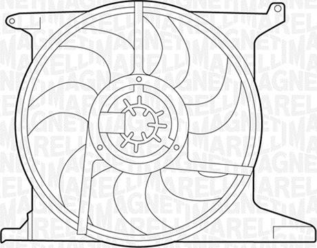 Magneti Marelli 069422214010 - Fan Motoru, Motor Soğutması parcadolu.com