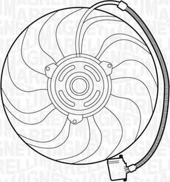 Magneti Marelli 069422270010 - Fan Motoru, Motor Soğutması parcadolu.com