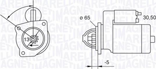 Magneti Marelli 063523623010 - Marş Dinamosu parcadolu.com