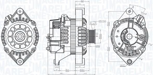 Magneti Marelli 063730861010 - Alternatör parcadolu.com