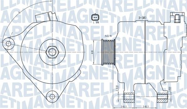 Magneti Marelli 063731687010 - Alternatör parcadolu.com