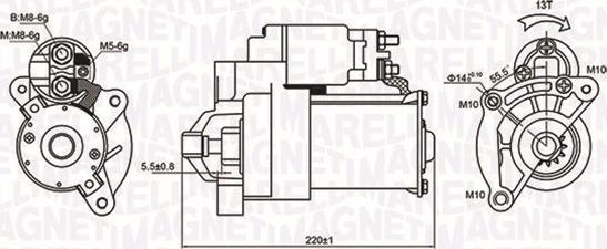 Magneti Marelli 063720594010 - Marş Dinamosu parcadolu.com