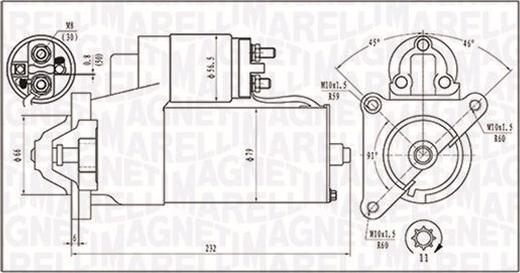 Magneti Marelli 063720373010 - Marş Dinamosu parcadolu.com