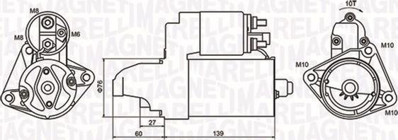 Magneti Marelli 063721050010 - Marş Dinamosu parcadolu.com