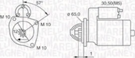 Magneti Marelli 063721252010 - Marş Dinamosu parcadolu.com