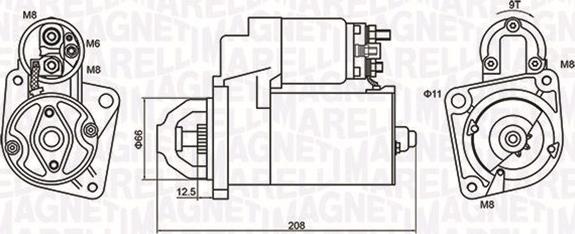 Magneti Marelli 063721213010 - Marş Dinamosu parcadolu.com