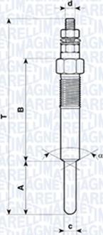 Magneti Marelli 062583101304 - Kızdırma Bujisi parcadolu.com