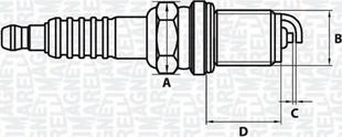 Magneti Marelli 062000781304 - Buji parcadolu.com