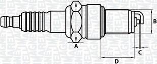 Magneti Marelli 062000773304 - Buji parcadolu.com