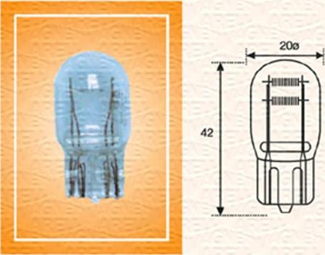 Magneti Marelli 009600560000 - AMPUL -  T20 21-5W 12V parcadolu.com