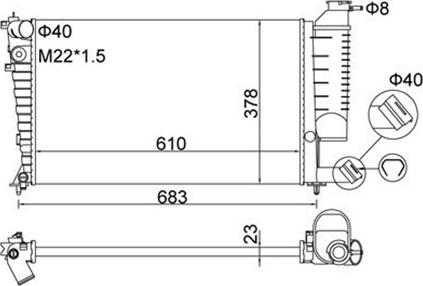 Magneti Marelli 359000300290 - Motor Su Radyatörü parcadolu.com