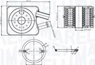 Magneti Marelli 350300003200 - Motor Yağ Soğutucu parcadolu.com