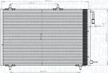 Magneti Marelli 350203816000 - Klima Radyatörü / Kondansatör parcadolu.com