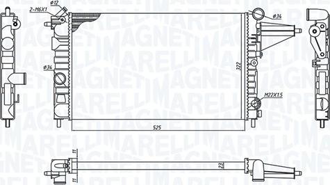 Magneti Marelli 350213189100 - Motor Su Radyatörü parcadolu.com