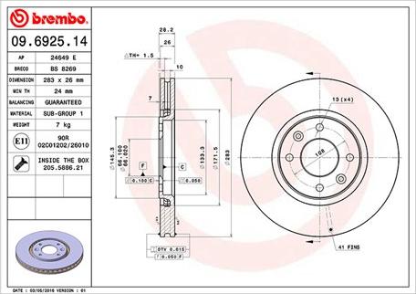 Magneti Marelli 360406040700 - Fren Diski parcadolu.com