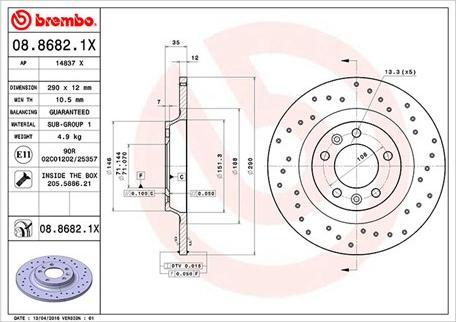 Magneti Marelli 360406041502 - Fren Diski parcadolu.com