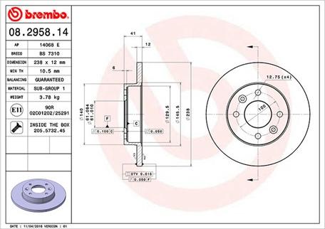 Magneti Marelli 360406042100 - Fren Diski parcadolu.com