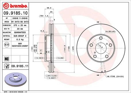 Magneti Marelli 360406009100 - Fren Diski parcadolu.com