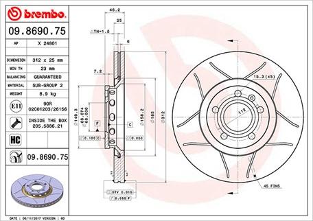 Magneti Marelli 360406001605 - Fren Diski parcadolu.com