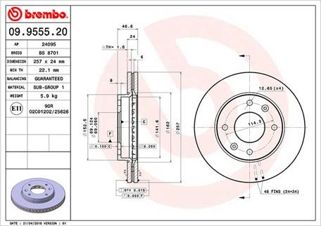 Magneti Marelli 360406019700 - Fren Diski parcadolu.com